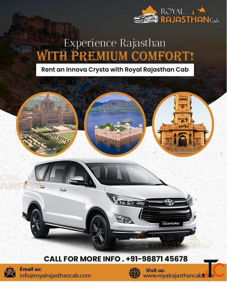 Innova Crysta Hire Jaipur Chauffeur-Driven Car Service