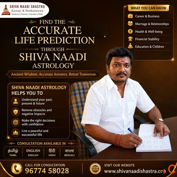 Shiva Naadi Shastra Consultation by Guruji K. Venkatesan