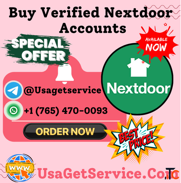 Purchase Buy Nextdoor Accounts ...