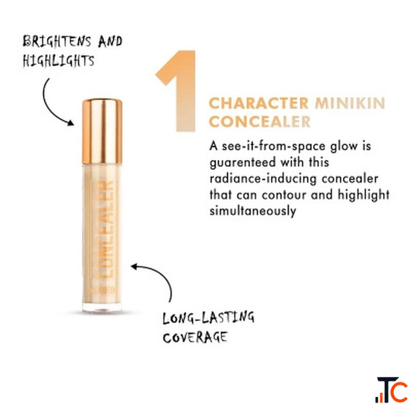 Mini Concealer for Full Coverage Natural Finish Character Cosmetics