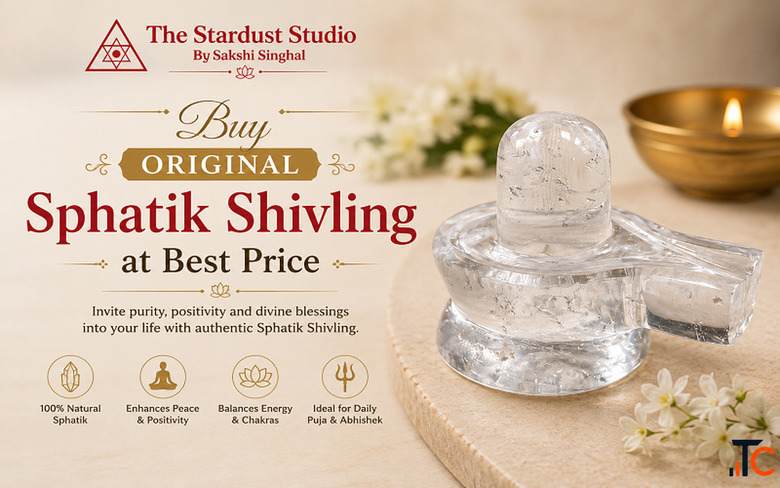 Buy Original Sphatik Shivling Online at Best Price The Stardust Studio
