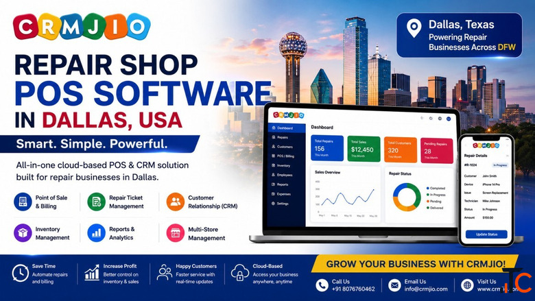 Repair Shop POS Software in Dallas