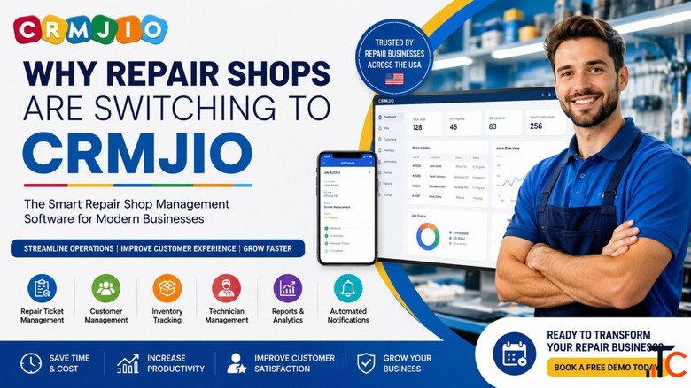 Why Repairing Shops Are Switching to CRMJIO