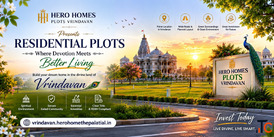 Hero Homes Plots Vrindavan - Designed for Family-Oriented Living