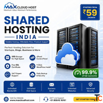 Cheap Shared Hosting India Reliable Web Hosting - Max Cloud Host