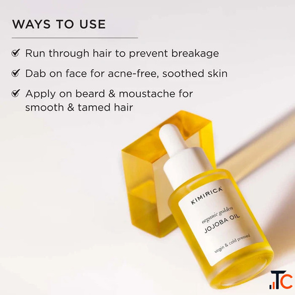 Jojoba Oil for Face Nourishing Golden Jojoba Oil - Kimirica