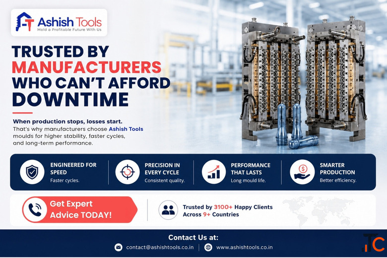 High-Precision PET Preform Moulds for Consistent Production