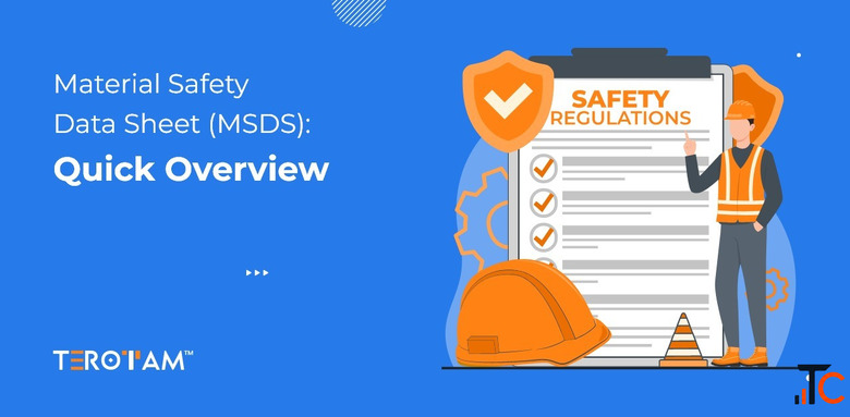 Material Safety Data Sheet MSDS for Industrial Safety - TeroTAM
