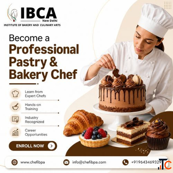 Diploma in Pastry and Bakery Course in Delhi IBCA