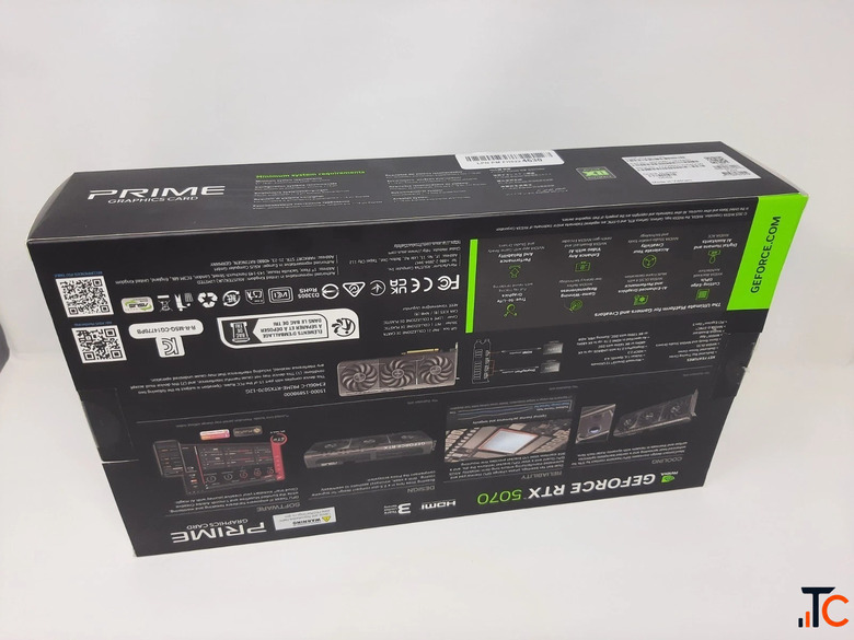 ASUS PRIME NVIDIA GeForce RTX 5070 12GB GDDR7 PCIe x16 HDMI DP Fan 16-Pin
