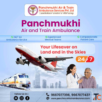 Panchmukhi Low Cost Train Ambulance in Patna- Affordable Patient Transport