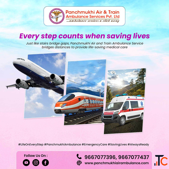 Panchmukhi ICU Train Ambulance in Ranchi- Reliable Rail Ambulance