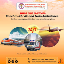 Panchmukhi Emergency Train Ambulance in Delhi- Medical Relocation Service 247