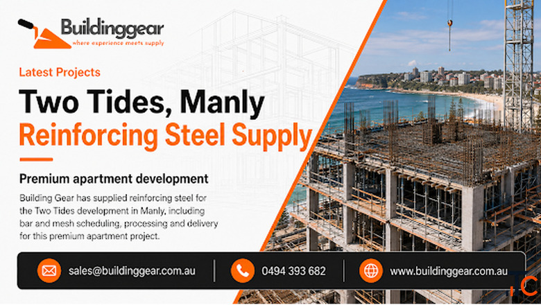 Reinforcing Steel Supply for Two Tides Manly Sydney Construction Experts