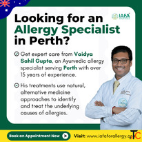 Best Allergy Specialist in Perth Natural Ayurvedic Allergy Treatment IAFA Ayurveda