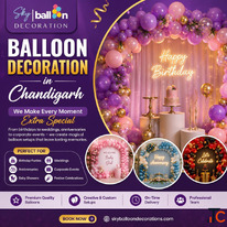 Balloon Decoration in Chandigarh