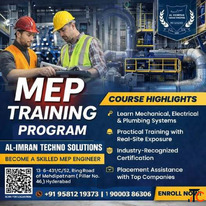 Al-Imran Techno Solutions Best MEP and HVAC Training Institute in Hyderabad Since 2009