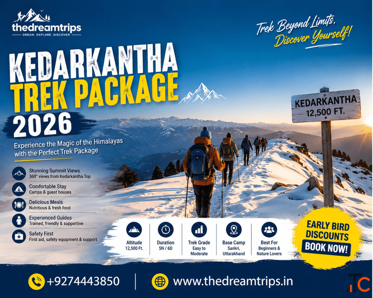 Kedarkantha trek package 2026