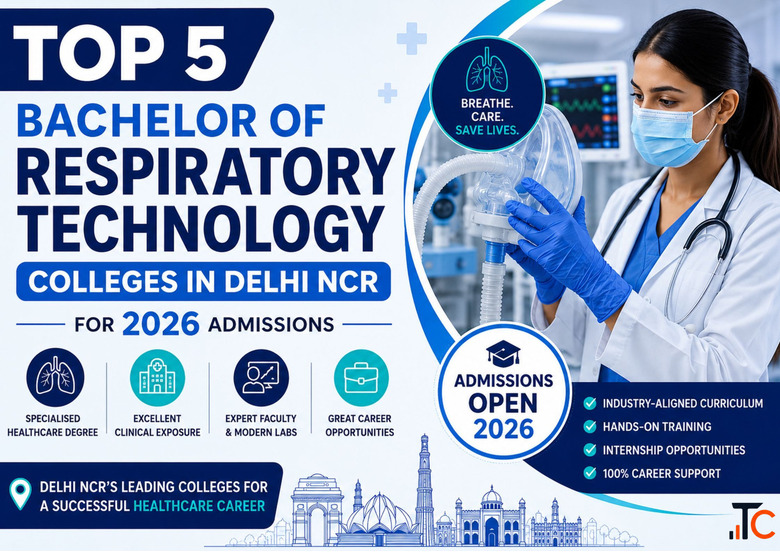 Top 5 Bachelor of Respiratory Technology Colleges in Delhi NCR for 2026 Admissions
