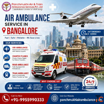 Use Panchmukhi Air Ambulance in Bangalore Which Provides Reliable Patient Transportation