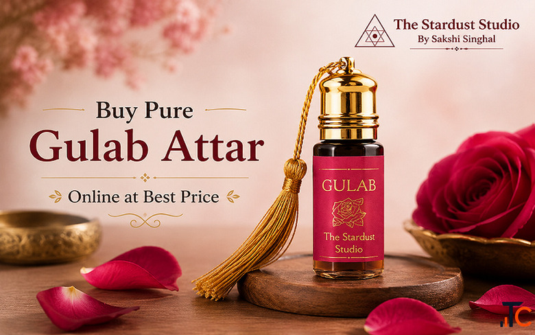 Buy Pure Gulab Attar Online at Best Price The Stardust Studio