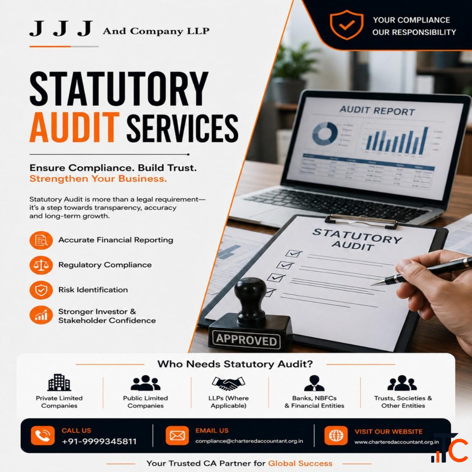 Statutory Audit Services in Delhi JJJ And Company LLP
