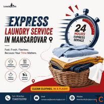 Express Laundry Service in Mansarovar - Quick Quality Convenient Cleaning