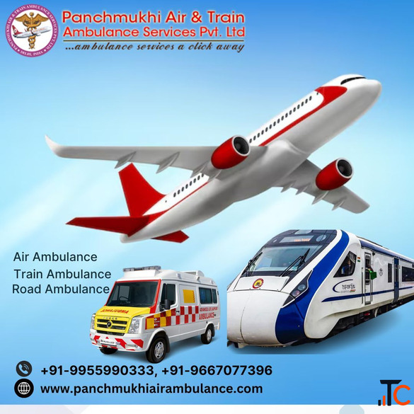 Panchmukhi ICU Train Ambulance in Ernakulam- Oxygen Support Available throughout the Transit