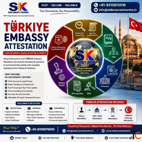 TÜRKIYE Embassy Attestation in Delhi SK Document Centre