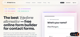Free online form builder no code no limits.