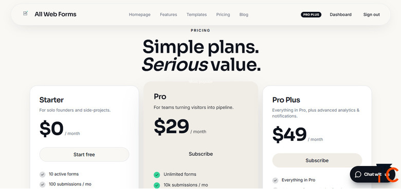 Free online form builder no code no limits.