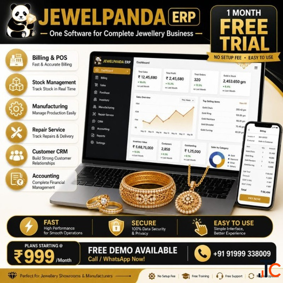 Jewellery ERP Software Jewellery Billing Software