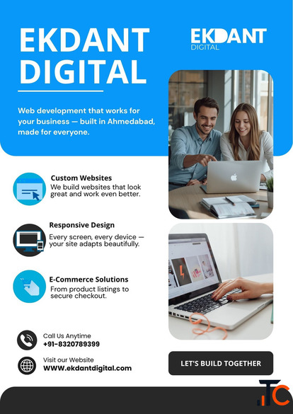 Web Development in Ahmedabad - Build responsive fast and SEO-friendly websites for your business gro