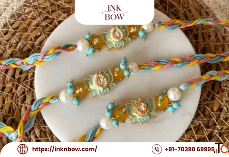 Shop Inknbow Personalized Evil Eye Rakhi for Joyful Rakhi Celebrations