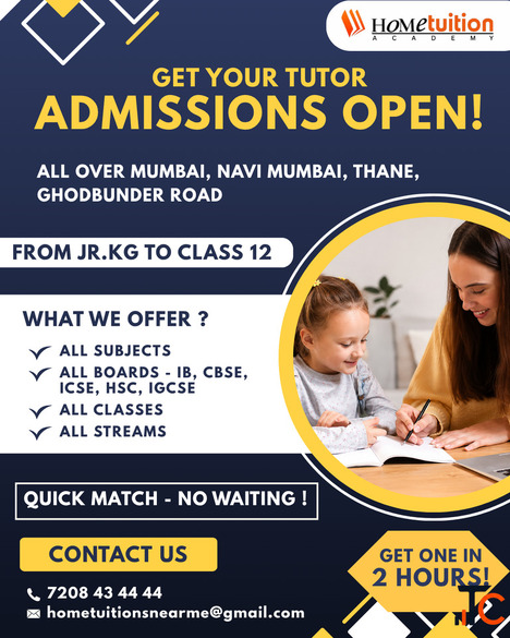 Home Tutors for CBSE ICSE SSC IB IGCSE