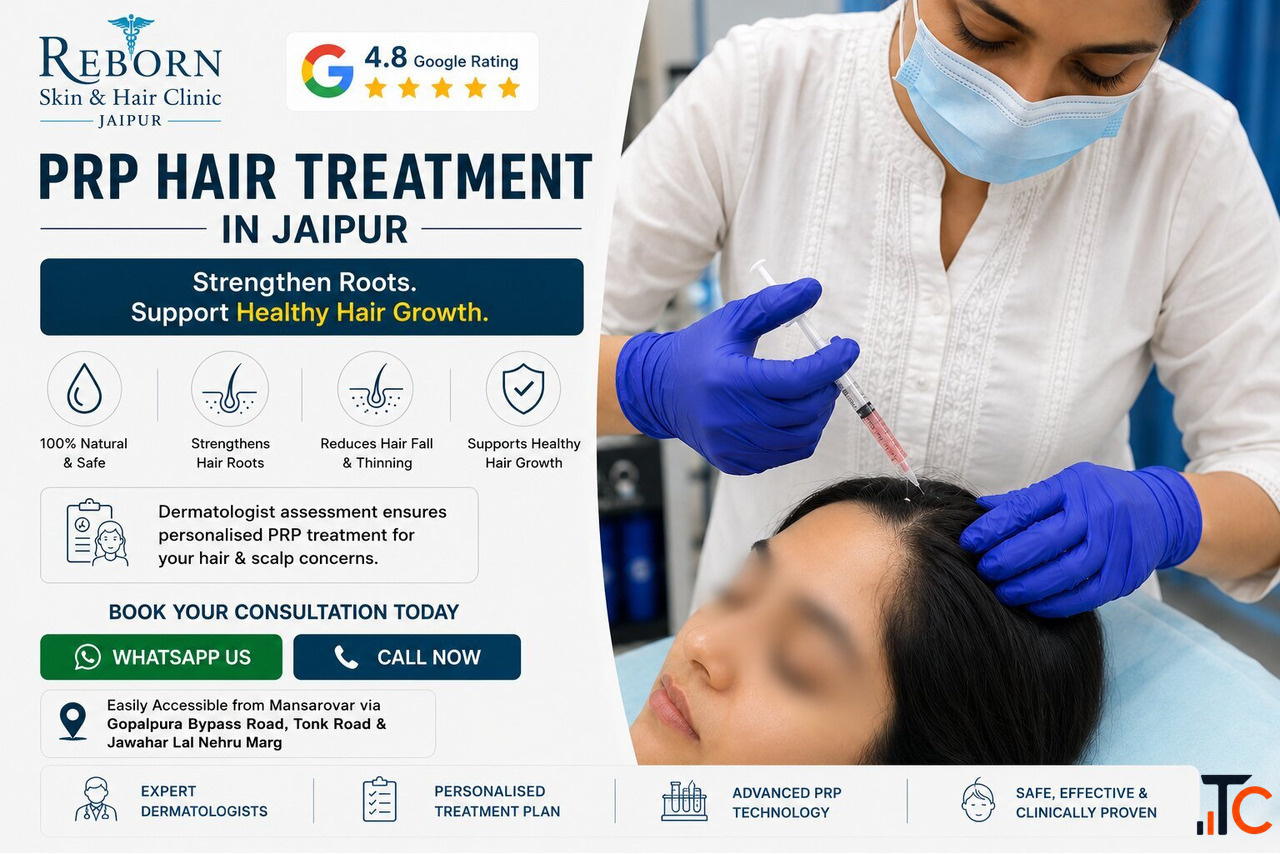 PRP Hair Treatment in Jaipur for Men Women