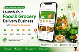 Launch Your Food Grocery Delivery Business with a Powerful clone App