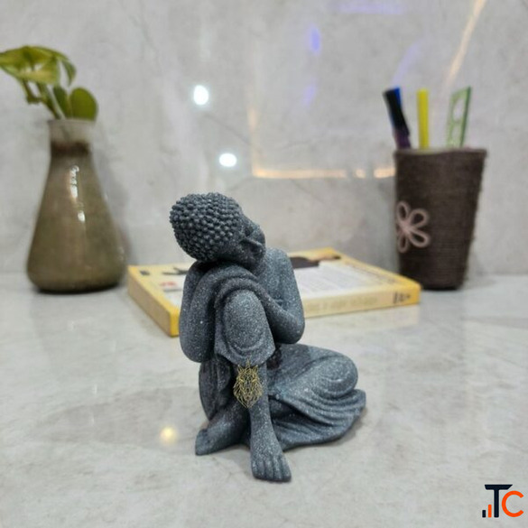 Buy Meditating Buddha Idol Showpiece Online - Peaceful Buddha Statue for Home Decor
