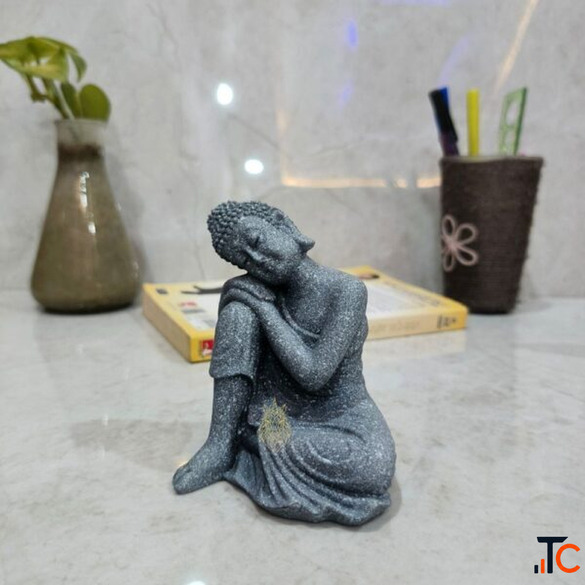 Buy Meditating Buddha Idol Showpiece Online - Peaceful Buddha Statue for Home Decor
