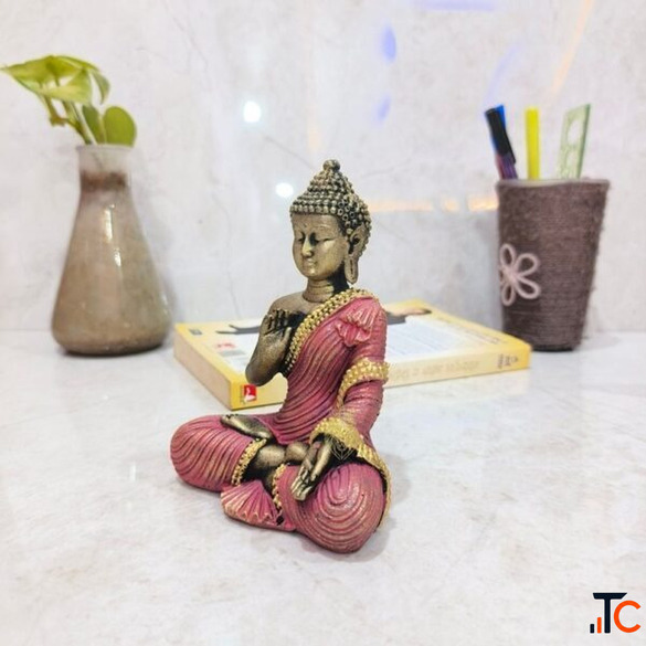 Buy Meditating Buddha Idol Showpiece Online - Peaceful Buddha Statue for Home Decor