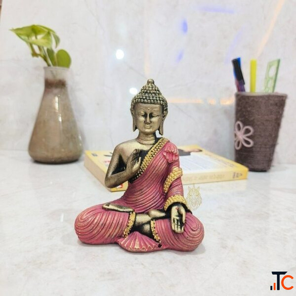 Buy Meditating Buddha Idol Showpiece Online - Peaceful Buddha Statue for Home Decor
