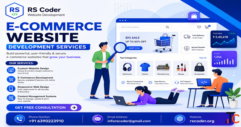 Launch a High-Converting eCommerce Website with RS Coder