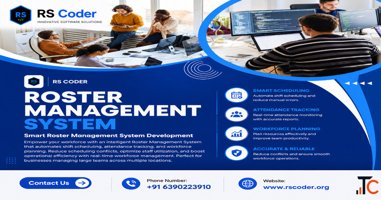Roster Management System Smart Employee Shift Management Software