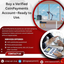 Buy a Verified CoinPayments AccountReady to Use.