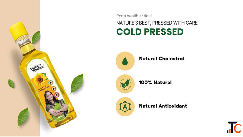 Premium Cold Pressed Sunflower Oil - Healthy Cooking Oil