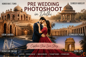 Pre Wedding Photoshoot in Delhi - Capture Your Love Story at the Best Locations
