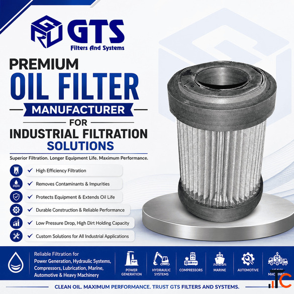 Premium Oil Filter Manufacturer for Industrial Filtration Solutions
