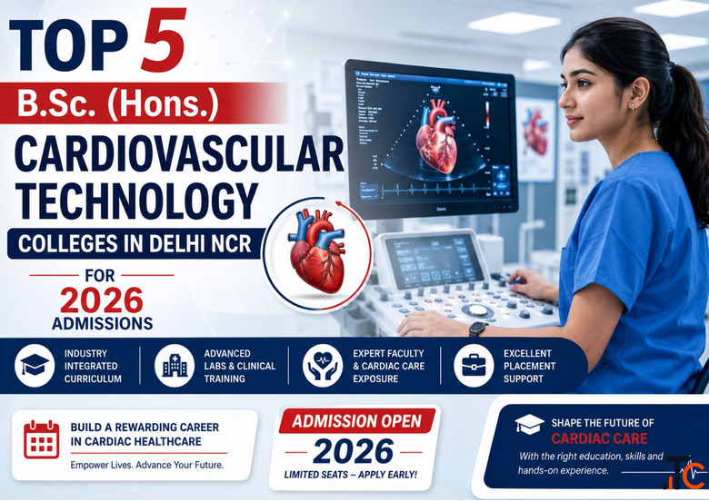 Top 5 B.Sc. Hons. Cardiovascular Technology Colleges in Delhi NCR for 2026 Admissions