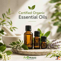 Certified Organic Essential Oils Premium Bulk Supply by Aromaaz International