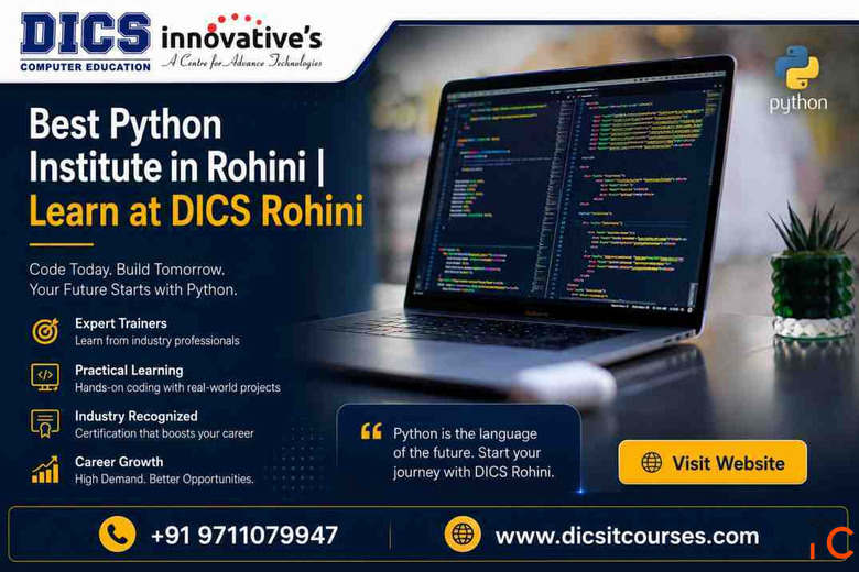 Best Python Training Institute in Rohini Learn at DICS Rohini